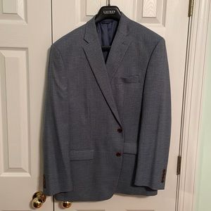 Ralph Lauren Men’s 46R Blue Plaid Sports Coat